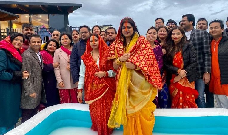 In Pics: How Biharis celebrated Chhath Puja 2022 across the globe