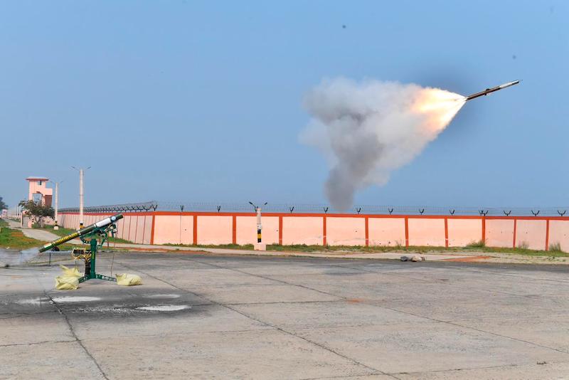 DRDO successfully test-fires very short-range man-portable air-defence missile, Eastern Army ends annual field firing of anti-tank guided missiles