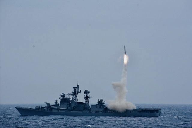 Indian Navy test-fires BrahMos anti-ship missile