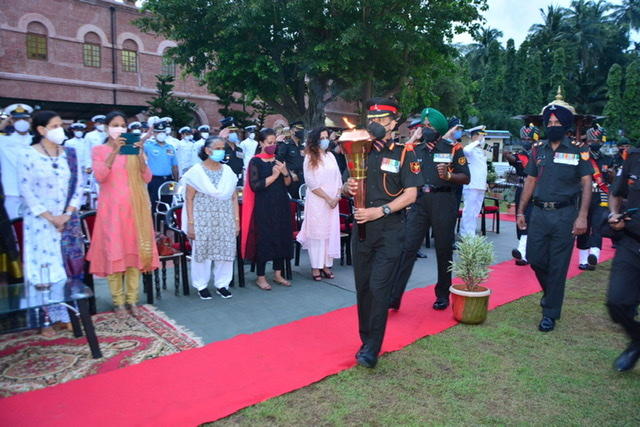  Swarnim Vijay Varsh Victory Flame at Cellular Jail