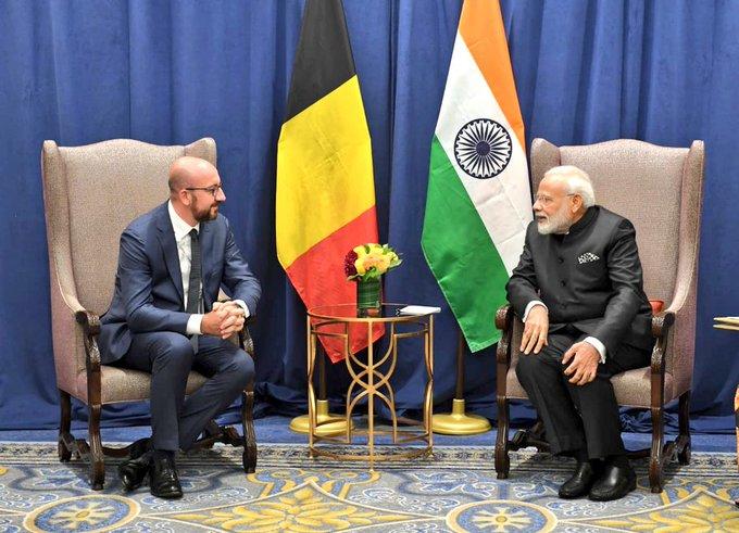 PM Modi discusses COVID-19 with European Council President Charles Michel
