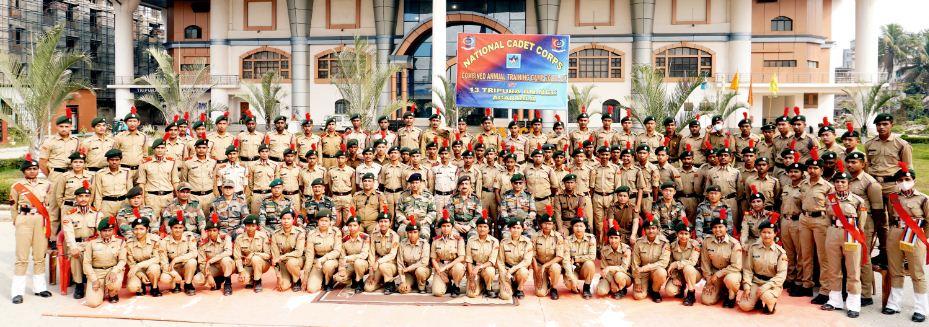 NCC conducts combined annual training camp at Agartala