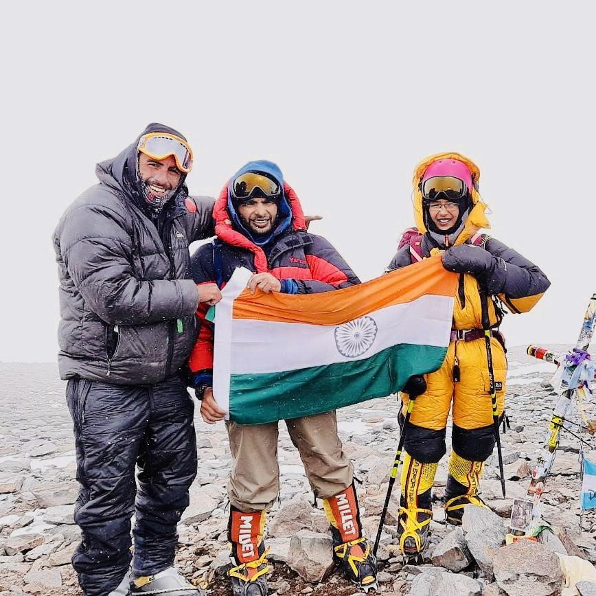 Mumbai student becomes youngest girl to summit Mt Aconcagua