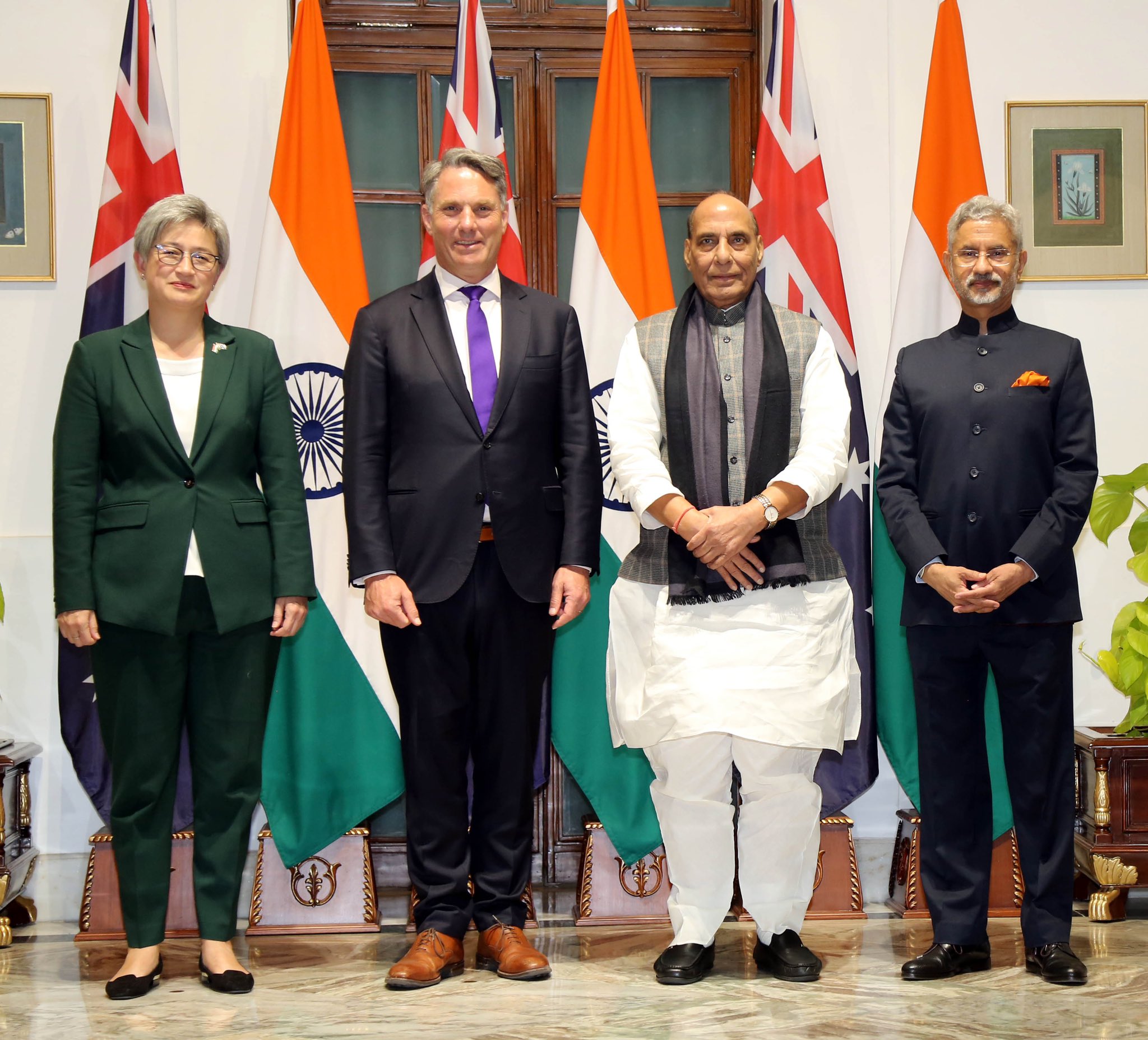 2+2 Dialogue: India, Australia agree to further strengthen ties to deal with 'exceptional challenges'