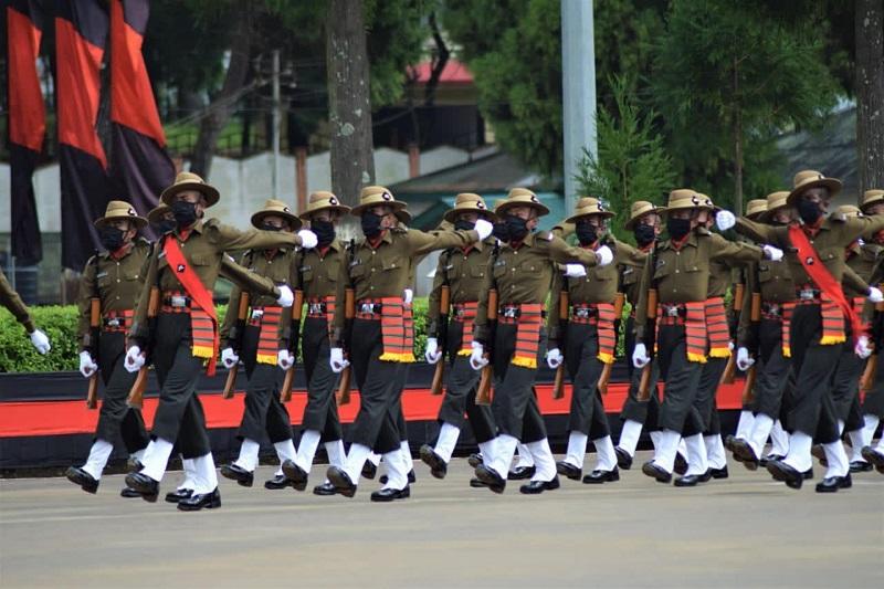 Assam Regiment inducts 69 young soldiers in Shillong  