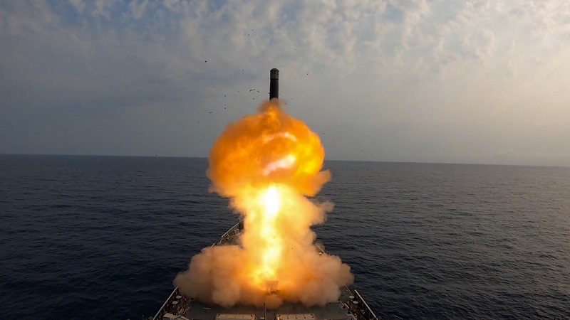 Indian Navy successfully test-fires BrahMos supersonic missile from INS Mormugao