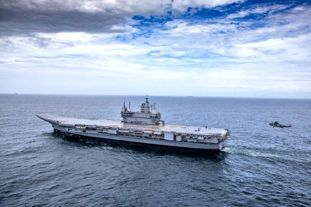 Indigenous aircraft carrier Vikrant sets sail for next set of sea trials