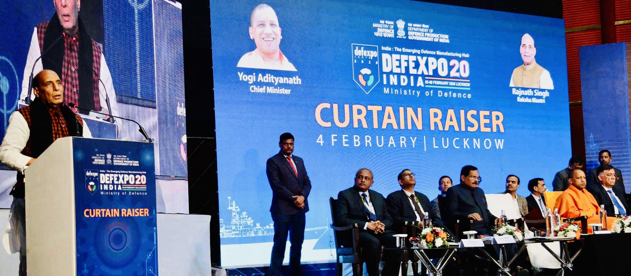 Huge participations in DefExpo 2020 reflects Indias Growing Stature: Rajnath 