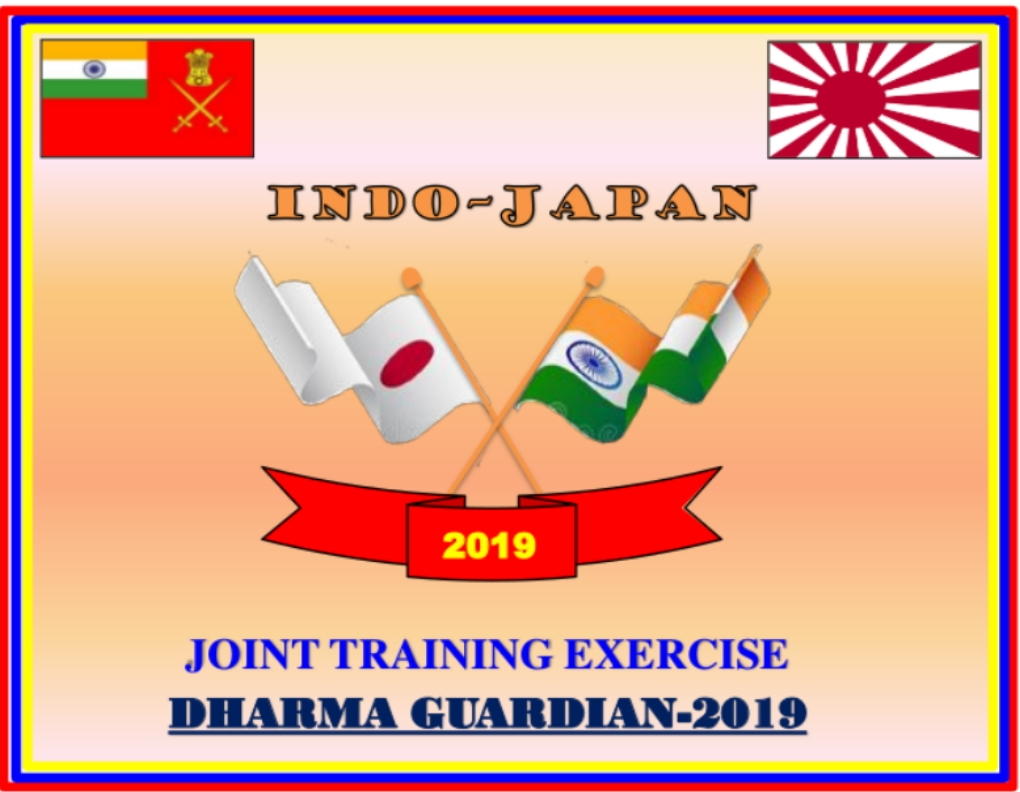 India, Japan to begin joint military exercise Dharam Guardian from October 19