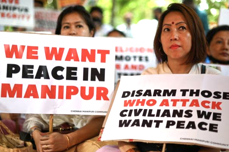 Now, Manipur calls for aggressive peace posturing