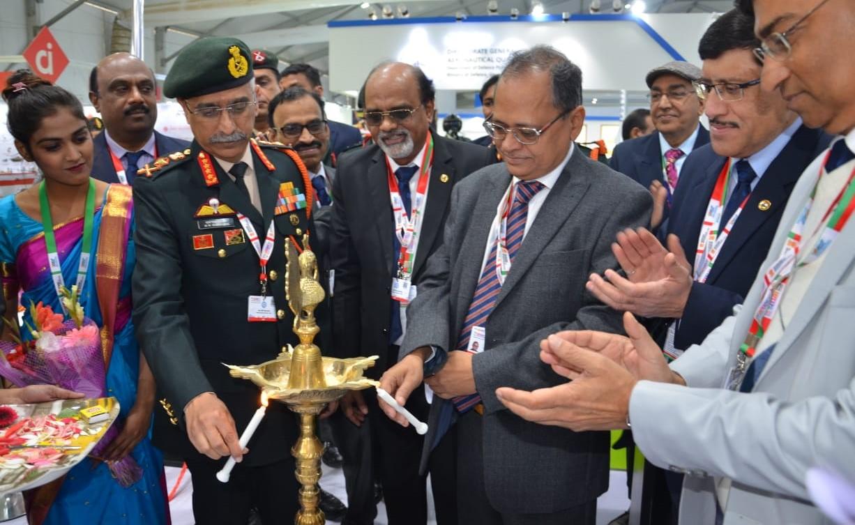 DefExpo 2020: Army Chief Gen Naravane inaugurates BEML stall