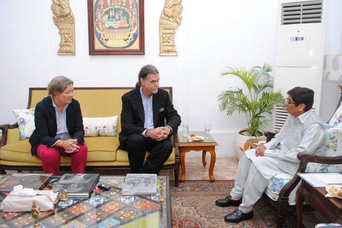 German Ambassador to India calls on Puducherry LG