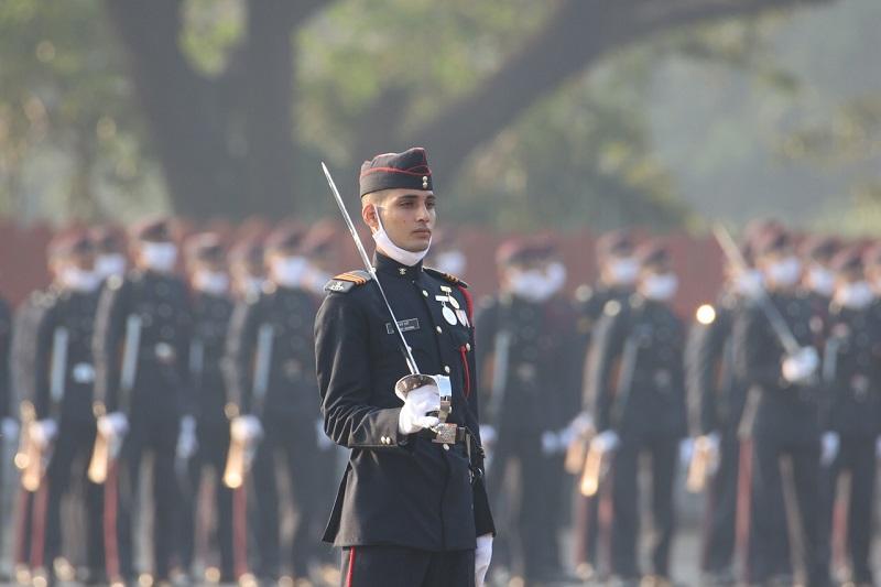 Indian Air Force chief ACM Bhadauria reviews POP at NDA