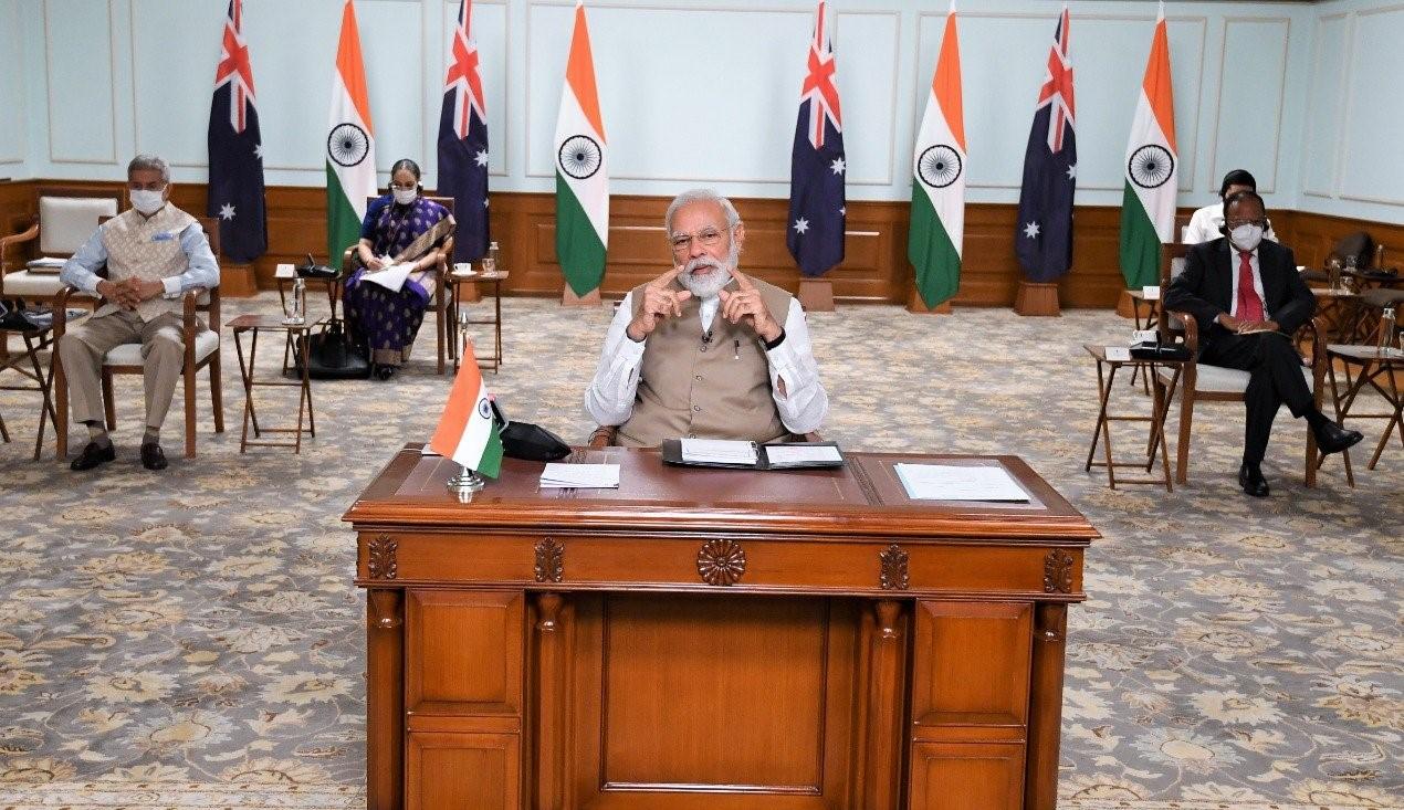 At virtual bilateral summit, India and Australia sign seven agreement