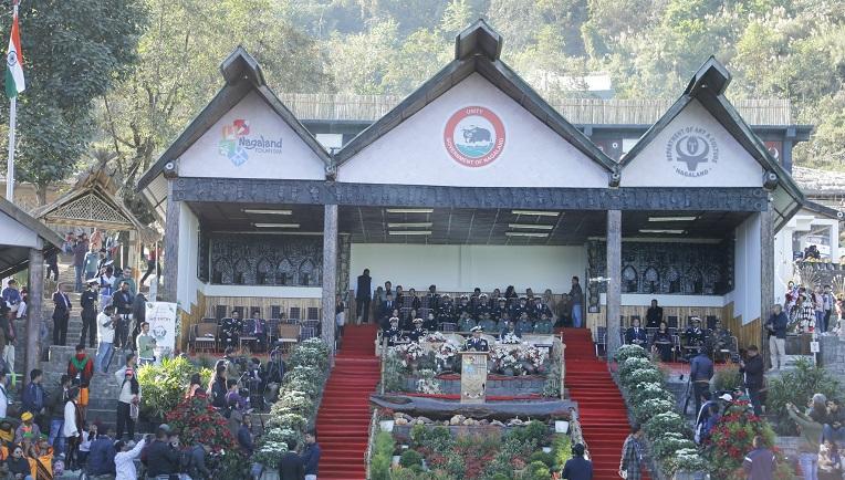 Nagaland: In a first, Indian Navy participates at Hornbill festival