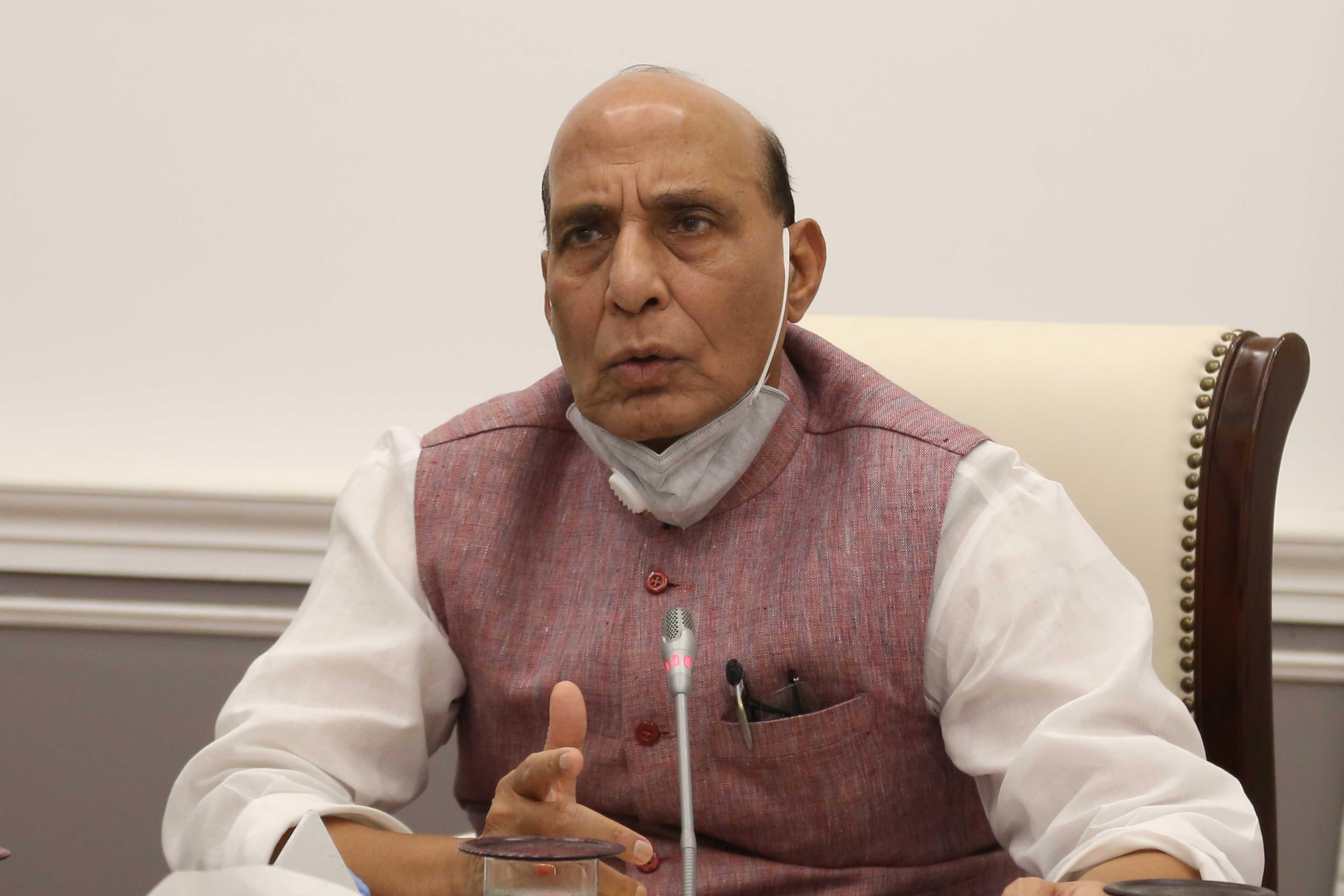 Rajnath Singh stresses need for India to become net exporter of technology