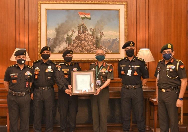 Indian Army chief awards COAS unit appreciation to 51 Special Action Group of National Security Guards
