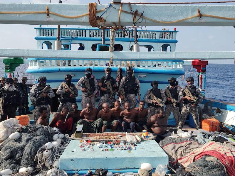 Indian Navy successfully frees Iranian fishing vessel Al-Kambar, rescues 23 Pakistani crew, captures 9 Somali pirates