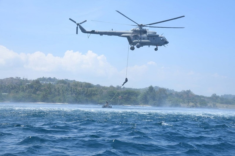 Coast Guard concludes large-scale joint military exercise Kavach at Andaman and Nicobar Command