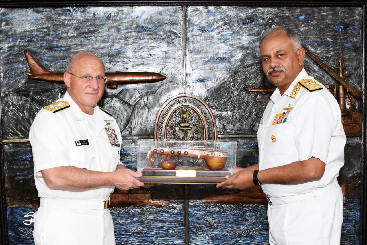  US navy CNO Adm Gilday to witness exercise Malabar in Bay of Bengal