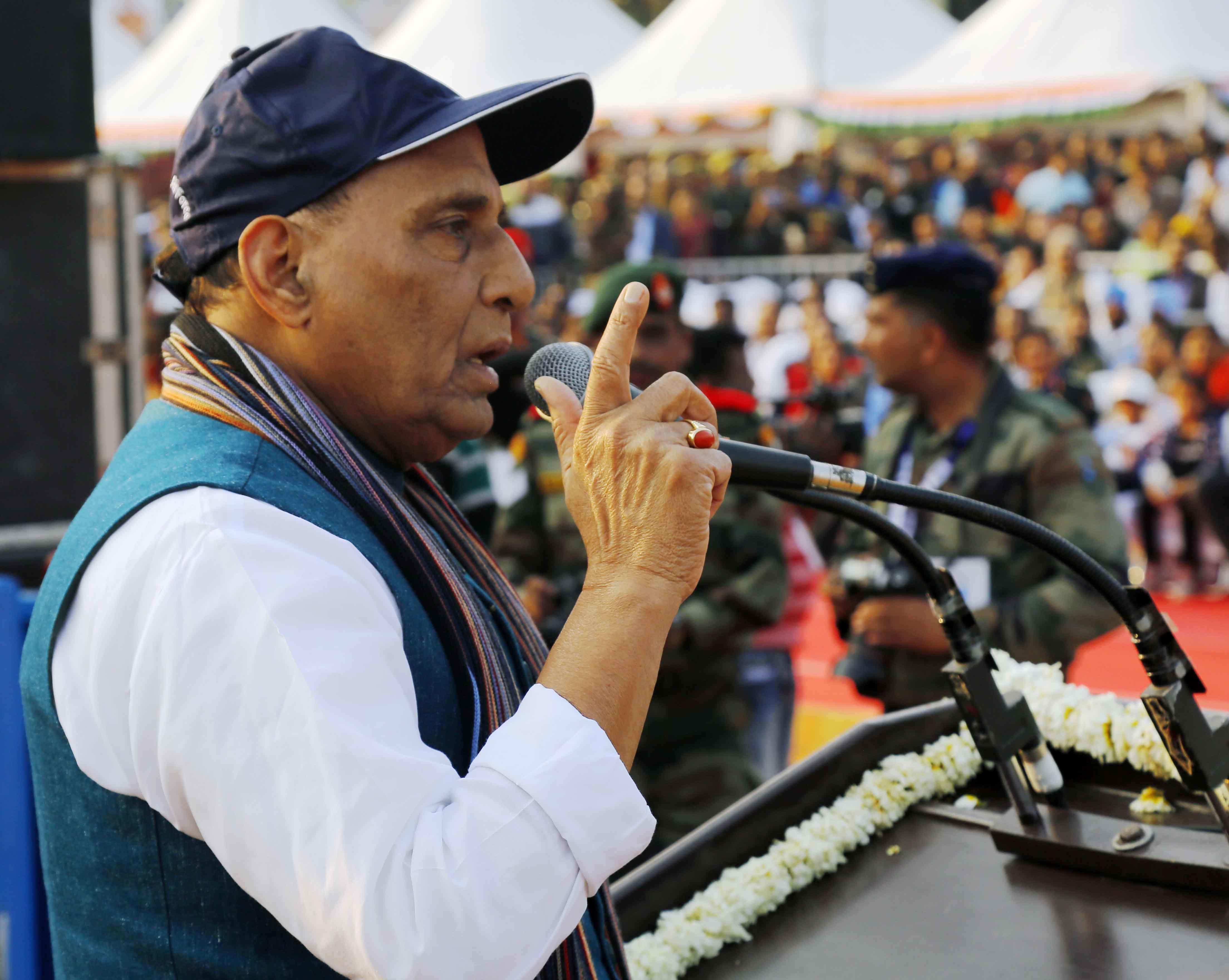 Defence Minister Rajnath Singh appeals for making Janta Curfew' a huge success 