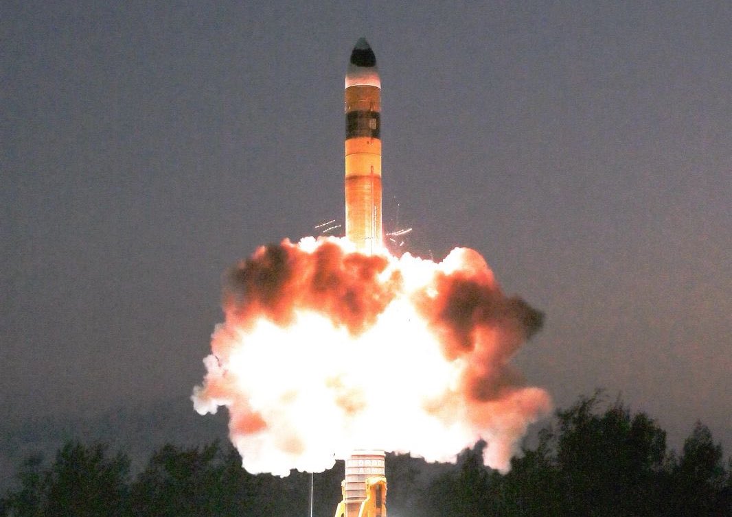 Defence ministry confirms &lsquo;mystery missile&rsquo; test as &lsquo;advanced Agni with MIRV&rsquo;
