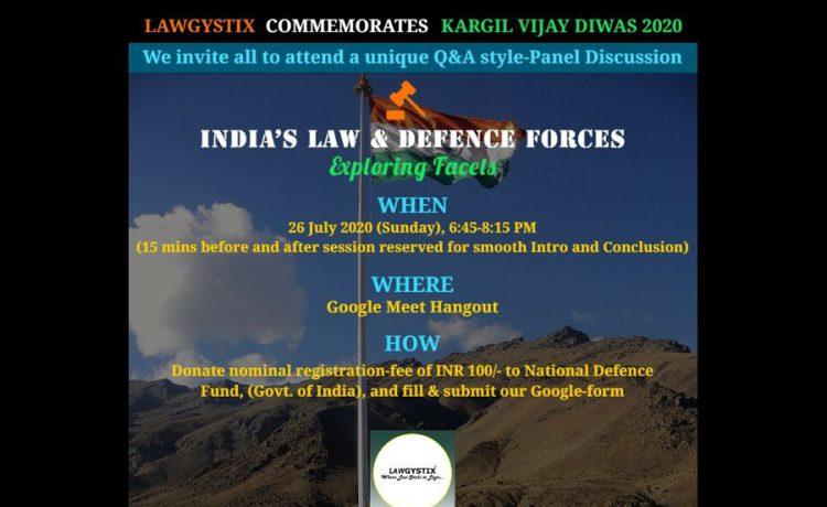 India’s laws and defence forces: Exploring facets