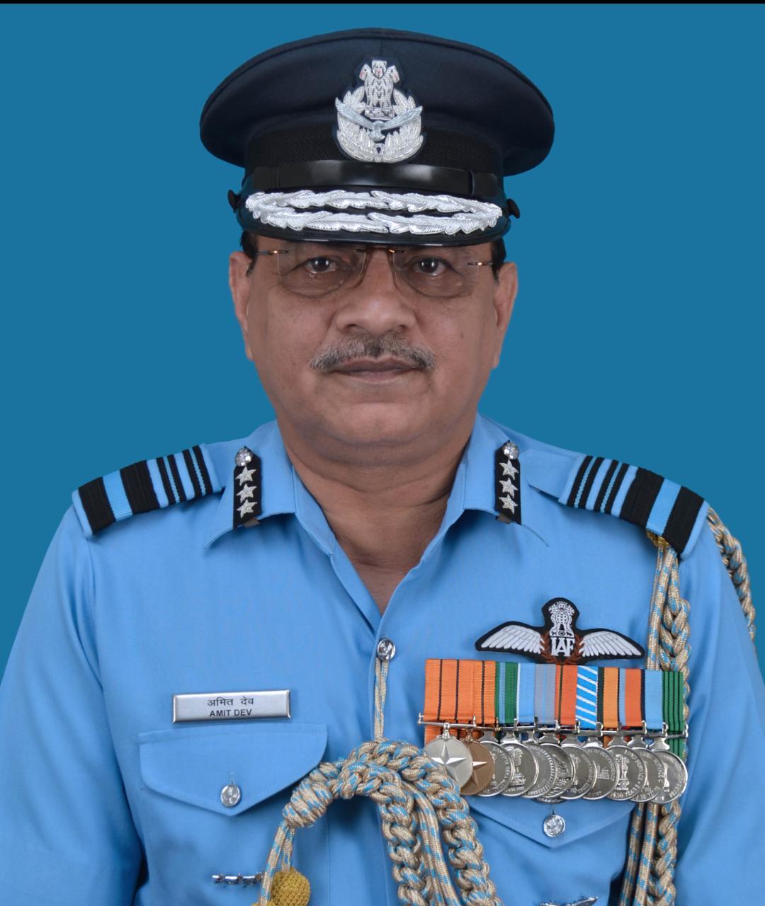 Air Marshal Amit Dev takes charges as Air Officer In Charge Personnel