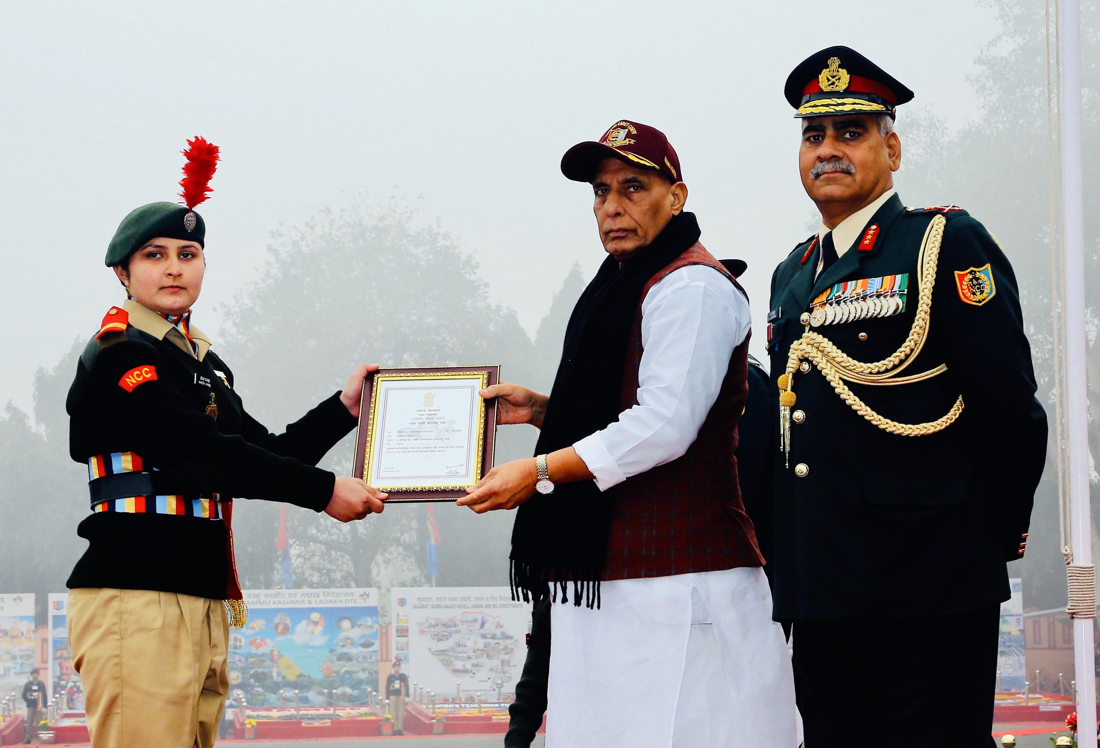 NCC contributes to nation building by transforming youth into a cohesive force: Rajnath Singh