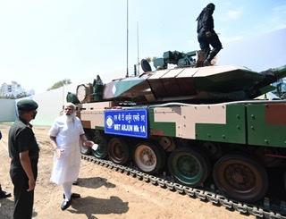 Atmanirbhar Bharat: Modi hands over Arjun Tank to India Army