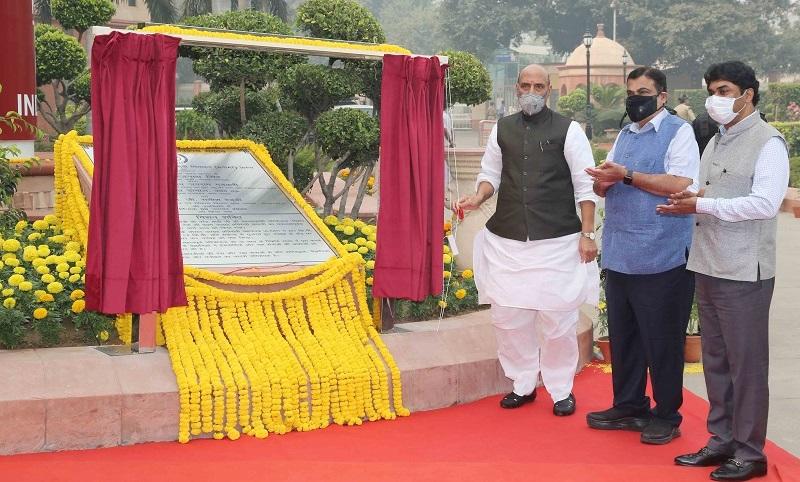 Defence minister Rajnath Singh unveils anti-satellite model at DRDO Bhawan