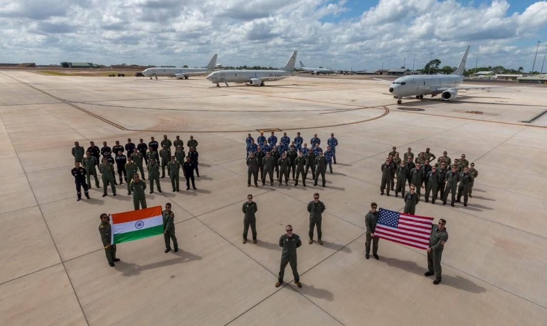 Indian Navys P8I participated for the first time in Exercise Kakadu 2022