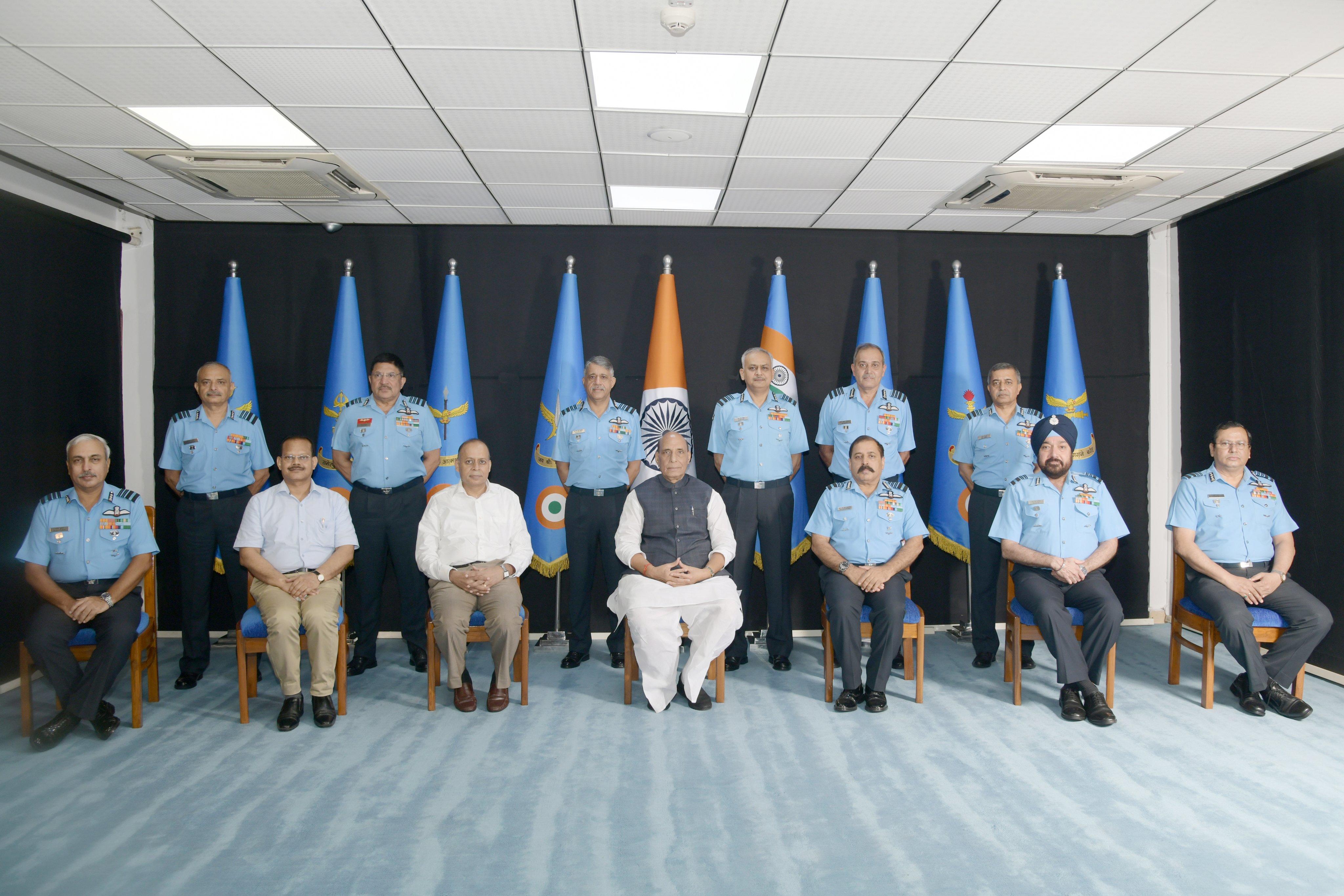 IAF Chief ACM Bhadauria emphasises on need for increase in serviceability of all assets 