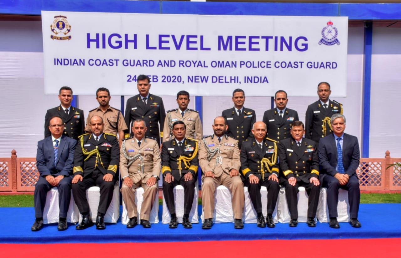 Coast Guards of India and Oman discuss for capacity building 