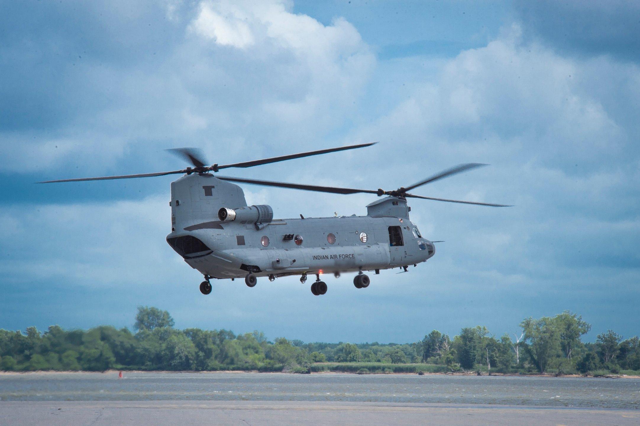 Boeing completes Apache and Chinook helicopter deliveries to Indian Air Force