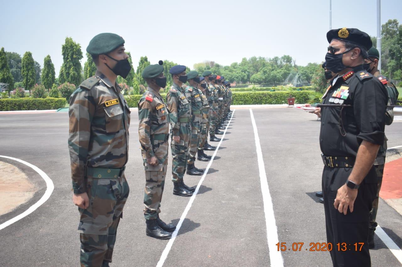Sapta Shakti Army Commander Lt Gen Kler visits Sudarshan Chakra Division