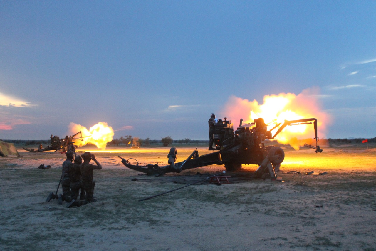 Dhanush 155-mm field gun enters Indian Army
