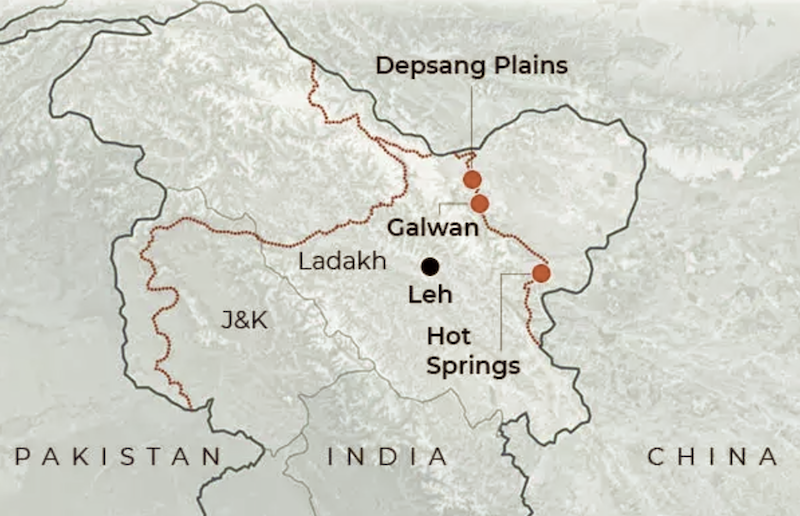 As condition for disengagement in Depsang Plains, China demands creation of buffer zones deep inside Indian territory in eastern Ladakh