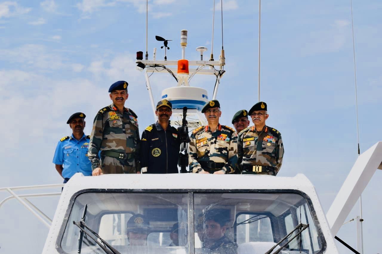 General Naravane visits Bhuj military station in Gujarat