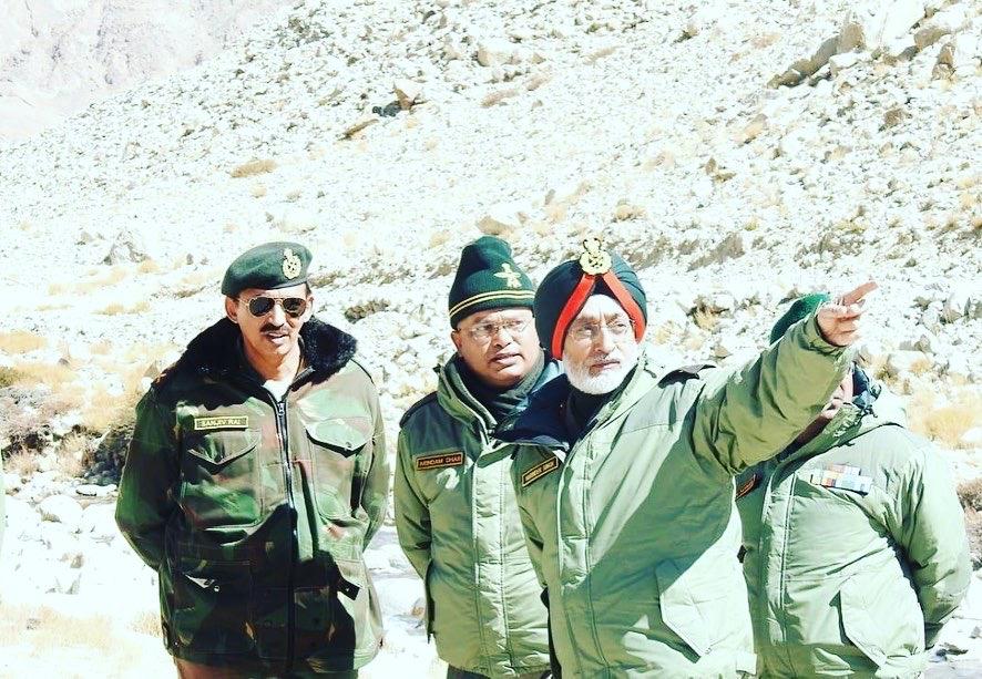 Fire & Fury Corps Commander reviews operational preparedness in Ladhak