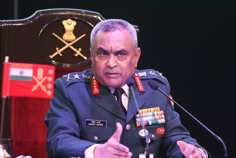 General Manoj Pande says LAC situation stable but sensitive, concerning in Myanmar border