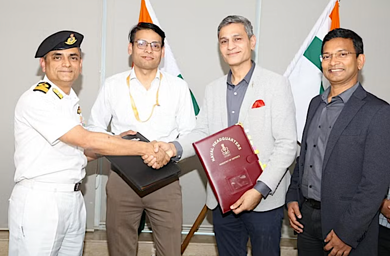 Indian Navy signs deal with NewSpace Research & Technologies to develop high-altitude pseudo-satellite for maritime surveillance
