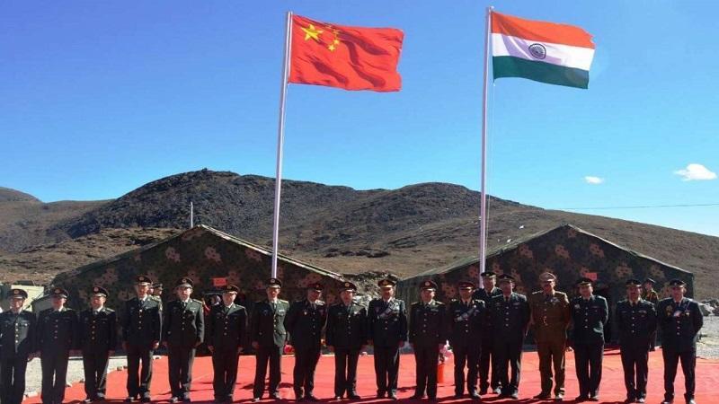 7th Corps Comamnder between India and China underway at Chushul