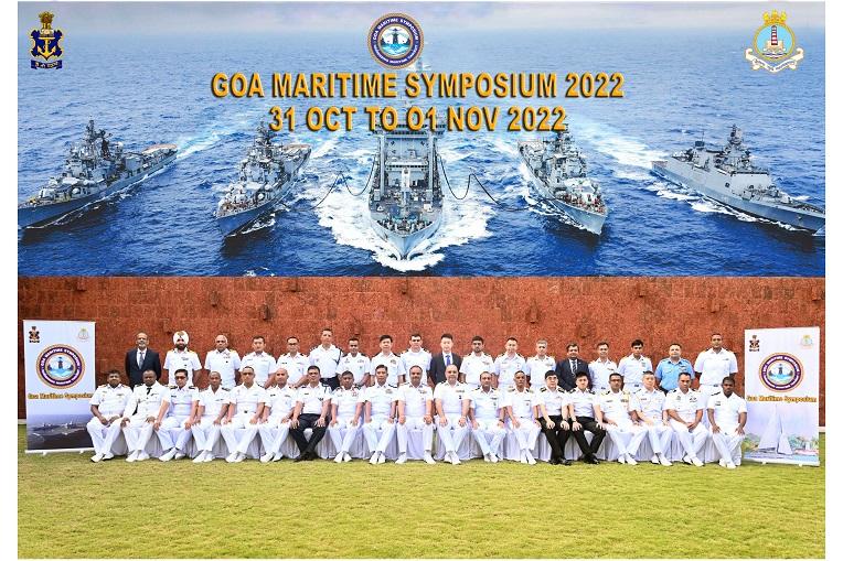  12 friendly foreign countries participate at Goa Maritime Symposium 2022
