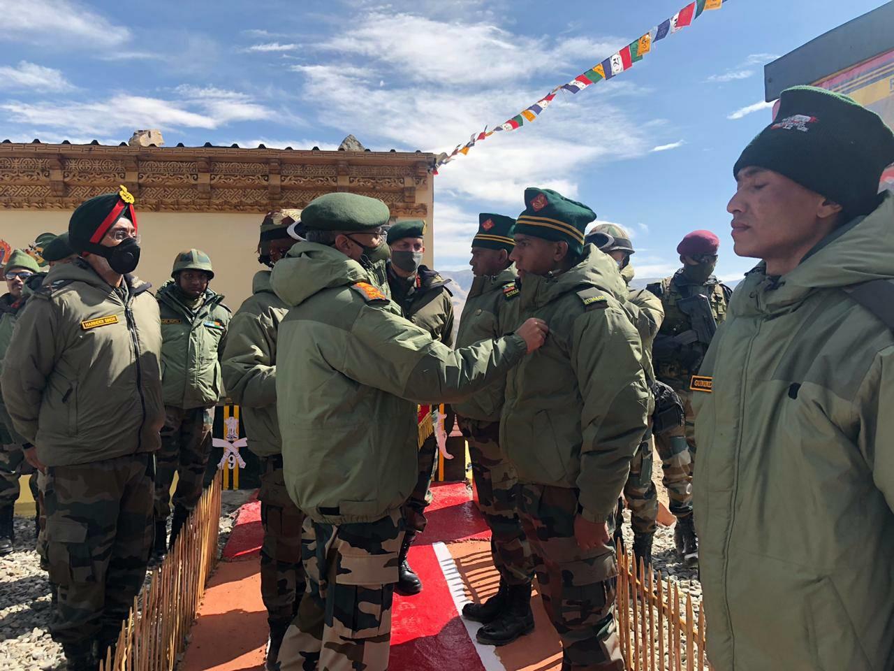 Indian Army chief Gen Naravane visits forward areas in eastern Ladakh, reviews operation situation