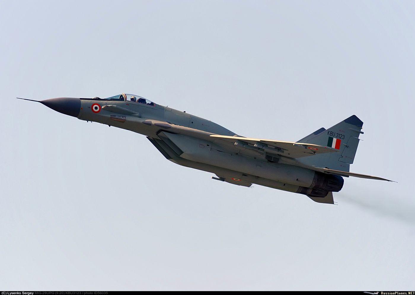 Indian Air Forces MiG-29 fighter aircraft crashes in Punjab
