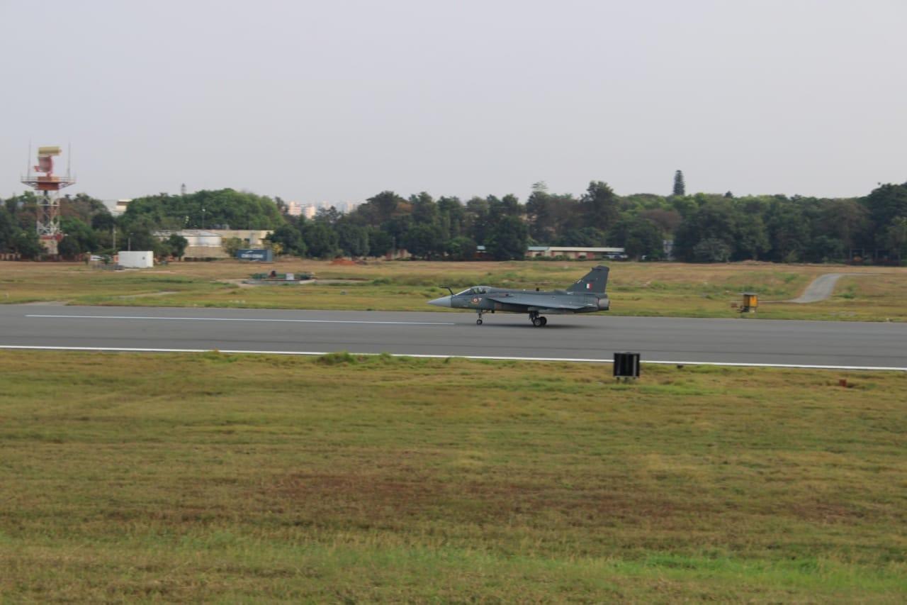 Maiden flight of FOC standard LCA Tejas