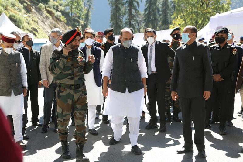 Defence minister Rajnath Singh to visits forward posts in West Bengal and Sikkim