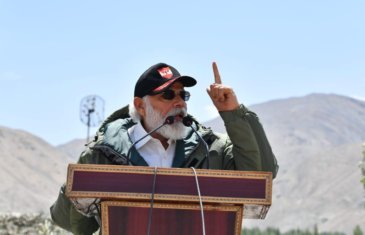 In Ladakh, Modi says era of expansionism is over