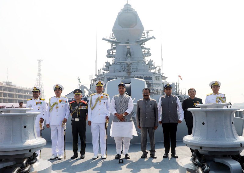 INS Mormugao commissioned. Know about Indian Navys latest indigenous stealth destroyer